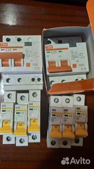 Автоматические выключатели и Диф-автоматы