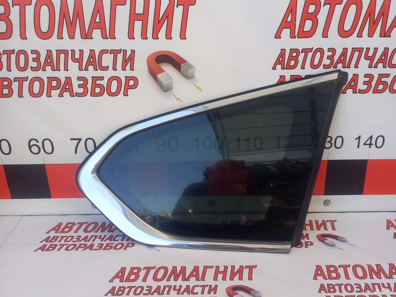 Форточка задняя правая Хендай Санта Фе 4 тм