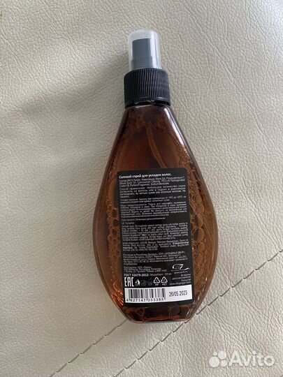 Солевой спрей для волос seido