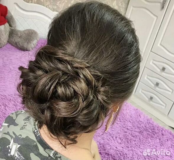 Макияж и прическа полный образ