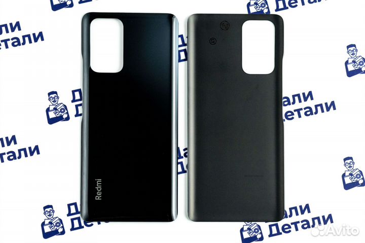 Задняя крышка для Xiaomi Redmi Note 10 Pro Чёрный