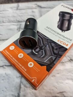 Автомобильная зарядка с Quick Charge 2USB