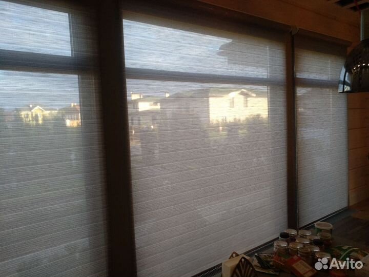 Рулонные шторы с электроприводом. Любой размер