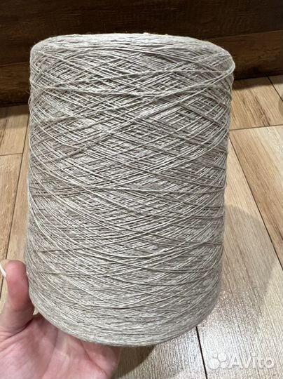 Пряжа лен