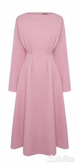 Розовое платье 1811 размер S