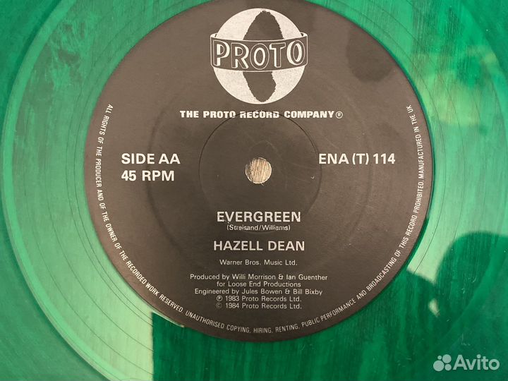 Hazell Dean Evergreen 12’’ Maxi-Single