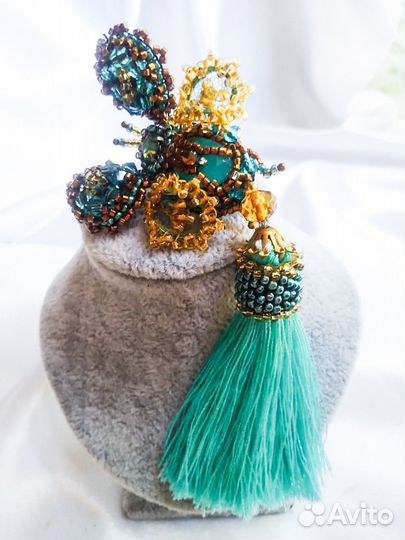 Брошь-булавка 'Муха