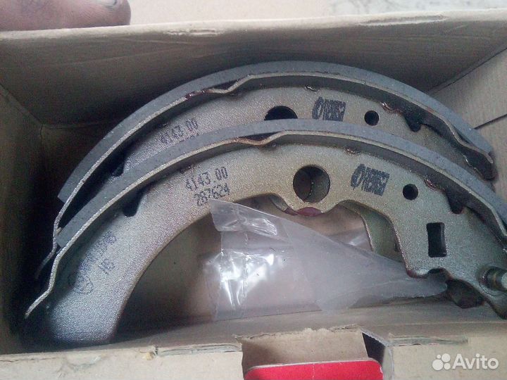 Колодки задние suzuki wagon r+