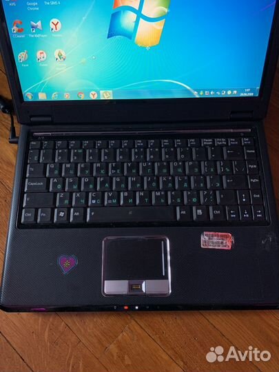 Asus F6A со сканером отпечатка