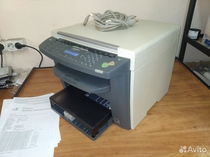 Лазерный мфу Canon MF 4340d запра-ен б/у хор сост