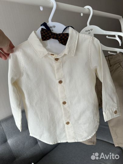 Костюм рубашка брюки бабочка