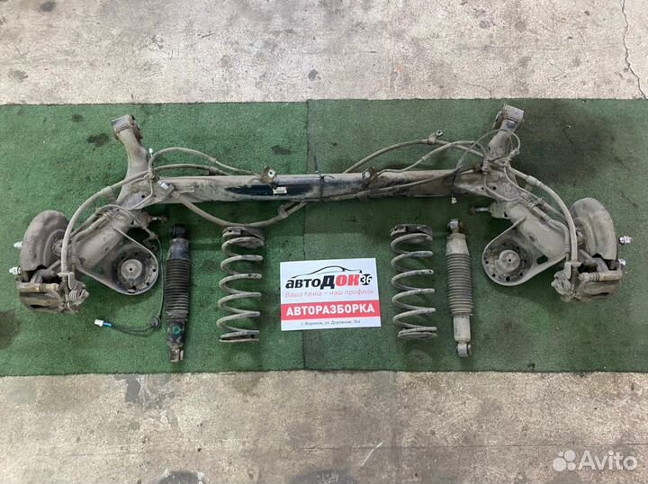 Задняя балка Hyundai Solaris 2015