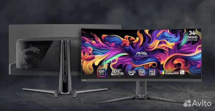 Монитор MSI MAG 341 CQP QD-oled