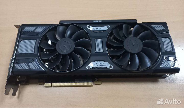 Видеокарта evga GTX 1070ti