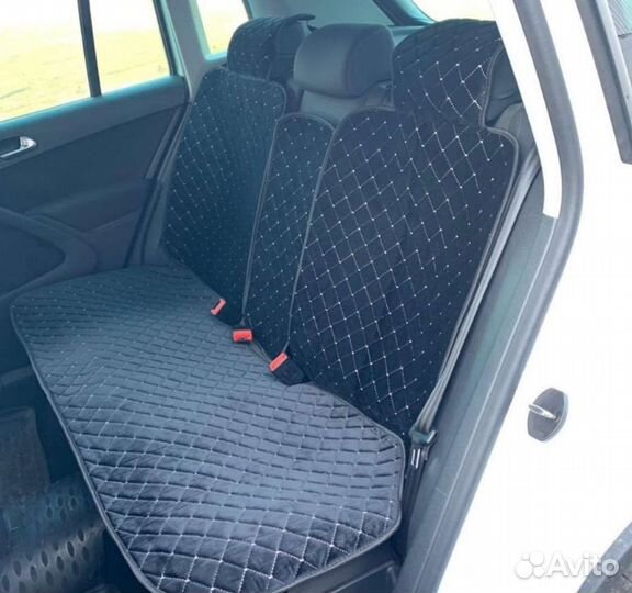 Накидка на сиденье. Комплект на весь салон. Велюр