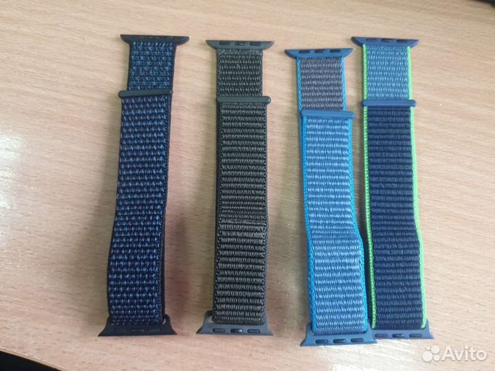 Нейлоновый ремешок Apple Watch стекло