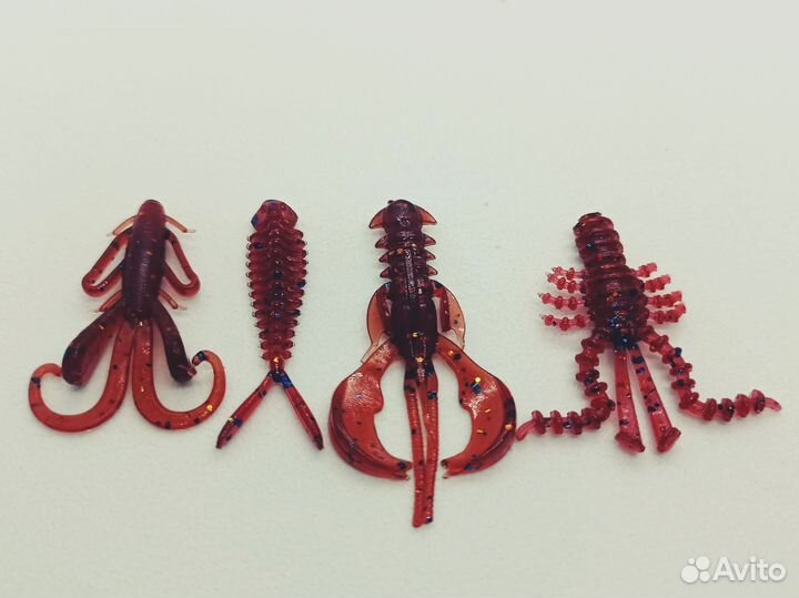 Набор силиконовых приманок для микроджига