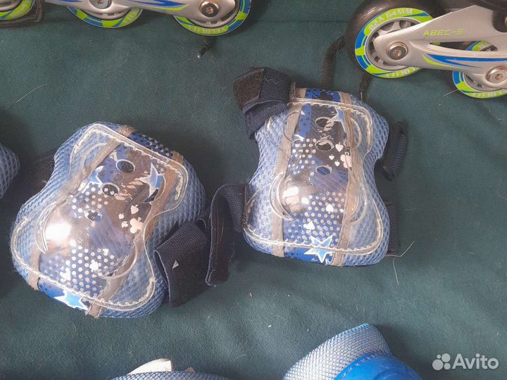 Роликовые коньки детские раздвижные 26-29
