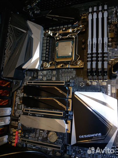 Gigabyte z490 vision d + i9 + 64gb