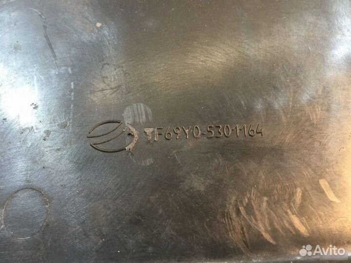 Решетка стеклоочистителей (жабо) Chevrolet Lanos