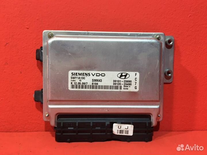 Блок управления двигателем Hyundai Coupe (Tiburon)