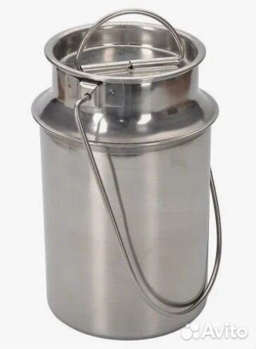 Бидон из нержавейки, бидон алюминиевый