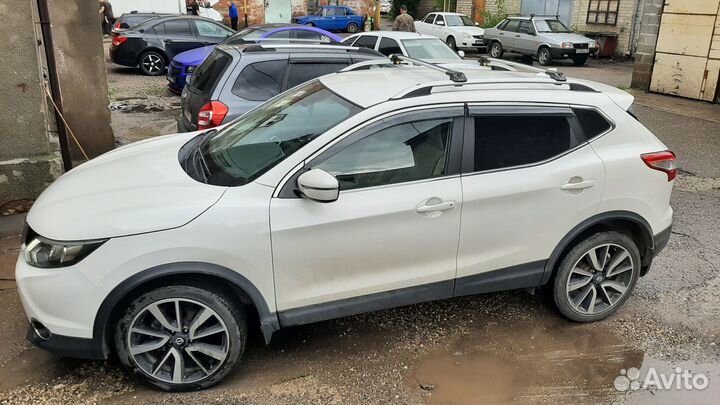 Рейлинги на крышу Nissan Qashqai, J11