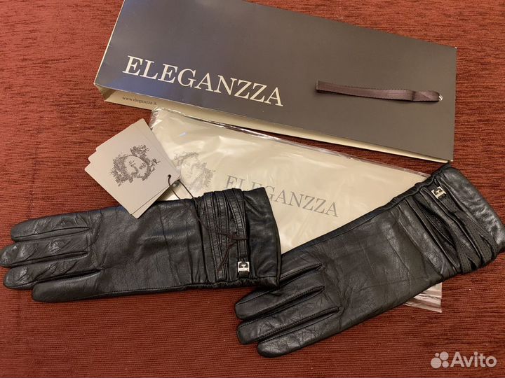 Перчатки новые женские Италия размер 6.5