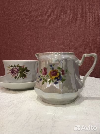 Молочник и чайная пара СССР