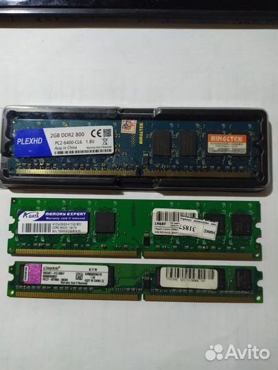 Оперативная память plexhd DDR2, 2G PC2-6400 800мгц