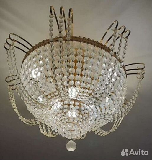 Люстра хрустальная