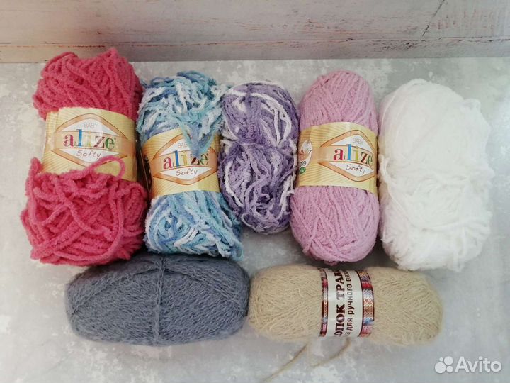 Пряжа Gazzal, softy