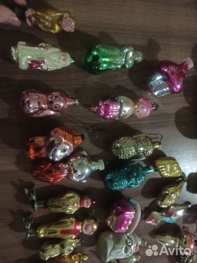 Елочные игрушки СССР