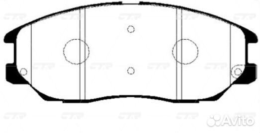Колодки CTR GK0470 (ckkh-16) GK0470 CTR