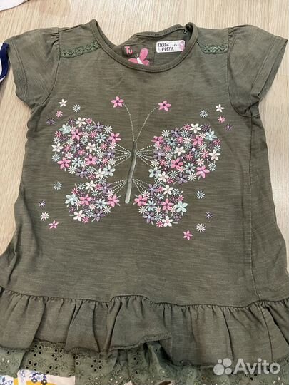 Вещи пакетом на девочку3-4 года