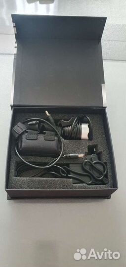 Фара передняя с креплением на руль велосипеда