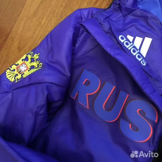 Спортивная теплая куртка adidas Сборной России