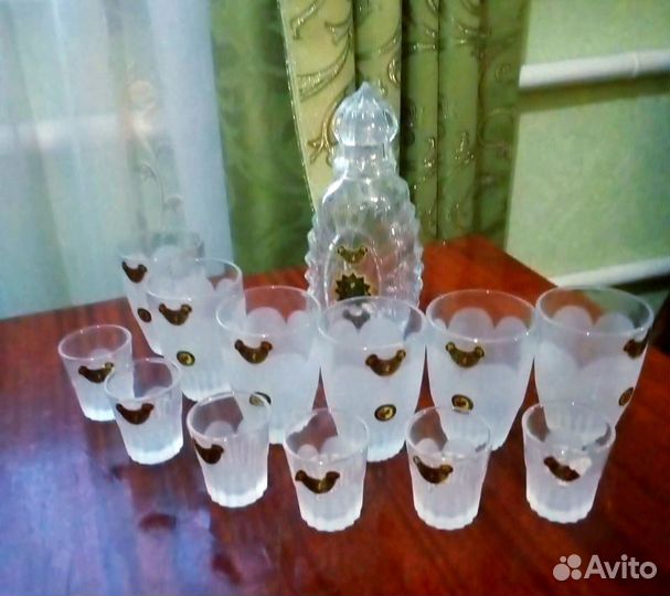 Стаканы рюмки графин Зайдите в профиль
