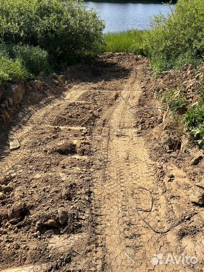 Услуги колесного экскаватора