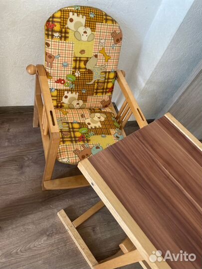 Детский столик и стульчик
