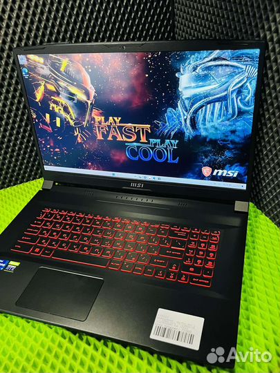 Игровой ноутбук MSI i7-11800h/RTX-3060