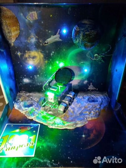 Светящийся космос, поделка ко дню Космонавтики