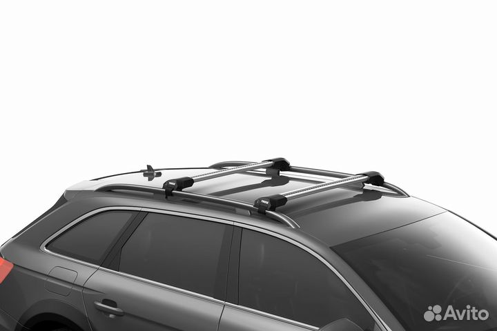Багажник Thule Rail EVO Edge на рейлинг Ford Kuga