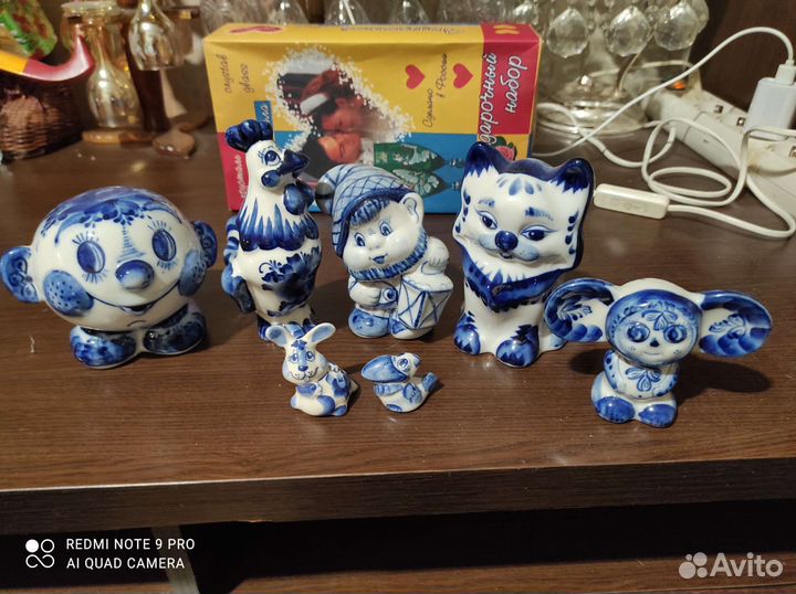 Фигурки гжель