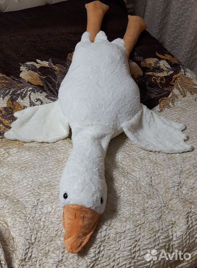 Большая мягкая игрушка гусь в наличии