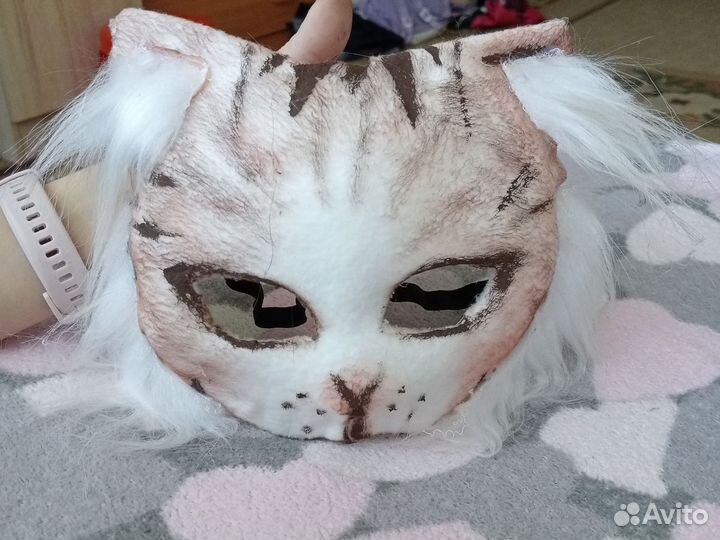Маска кошки для квадробики