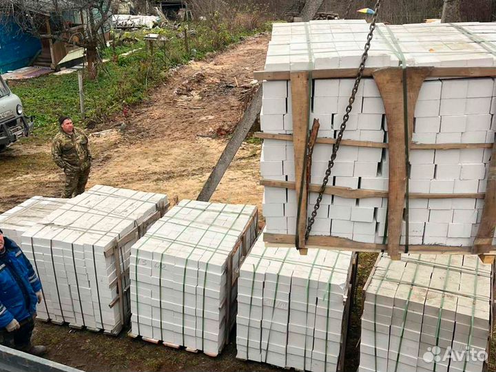 Газосиликатные блоки Хранение бесплатно
