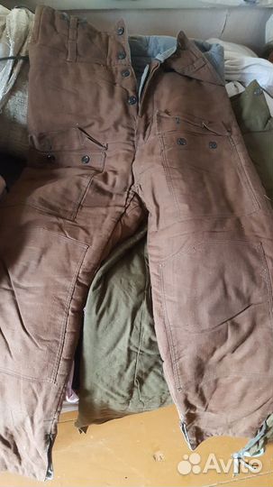 Советские ватные штаны