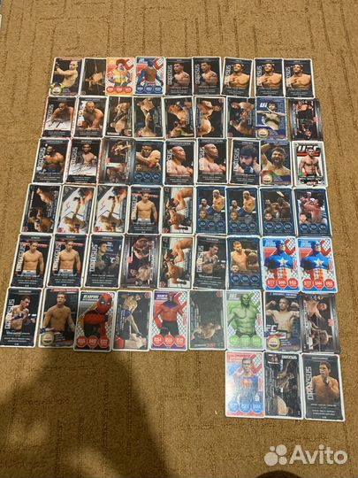 Карточки UFC draxsus