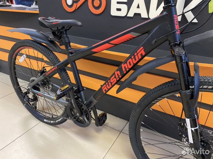 Велосипед алюминиевый rush hour XS 650